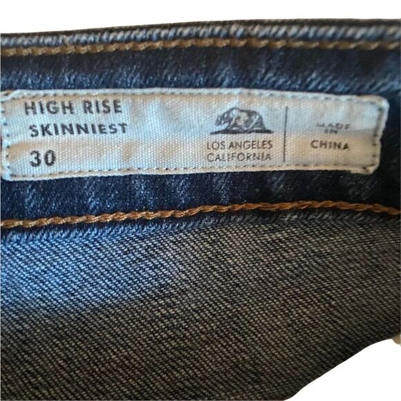 Bullhead High Rise Skinniest Jeans Sz 30 - Picture 6 of 7